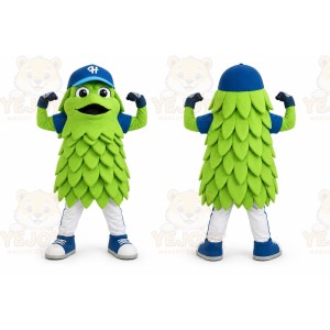 Green Bird Mascot Costume for Sports Events