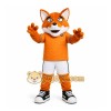 Orange Fox Mascot Costume for Sports Events Orange Fox Mascot Costume for Sports Events