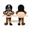 Black Pirate Mascot Costume for Children's Events Black Pirate Mascot Costume for Children's Events