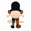 Black Pirate Mascot Costume for Children's Events Black Pirate Mascot Costume for Children's Events