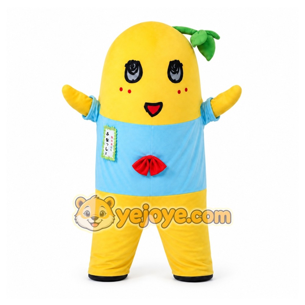 Yellow Fruit Character Mascot Costume for Children's Events Yellow Fruit Character Mascot Costume for Children's Events