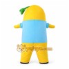 Yellow Fruit Character Mascot Costume for Children's Events Yellow Fruit Character Mascot Costume for Children's Events