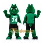 Green Boll Weevil Mascot Costume for Sports Events