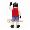 Beige Pilot Mascot Costume for Sports Events Beige Pilot Mascot Costume for Sports Events