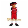 Red Pirate Mascot Costume for Sports Events