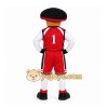 Red Pirate Mascot Costume for Sports Events