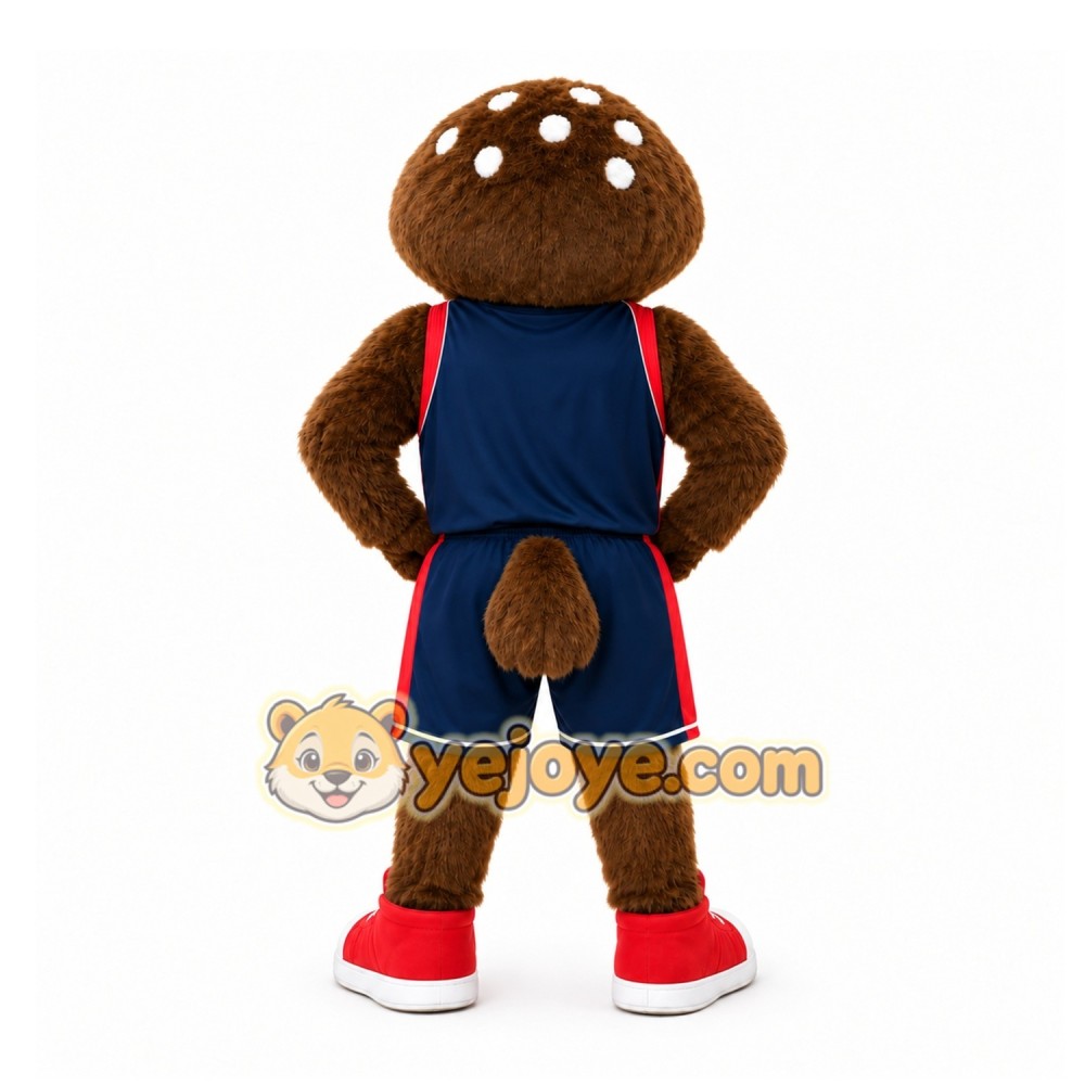 Brown Owl Mascot Costume for Sports Events Brown Owl Mascot Costume for Sports Events