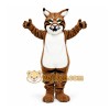 Brown Bobcat Mascot Costume for Sports Events Brown Bobcat Mascot Costume for Sports Events