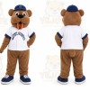 Brown Beaver Mascot Costume for Sports Events
