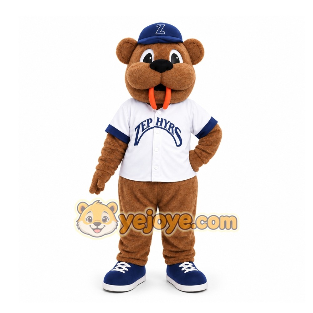 Brown Bear Mascot Costume for Sports Events Brown Bear Mascot Costume for Sports Events