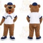 Brown Beaver Mascot Costume for Sports Events