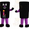 Black Book Mascot Costume for Events and Promotions