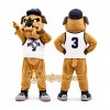 Brown Bulldog Mascot Costume for Sports Events Brown Bulldog Mascot Costume for Sports Events