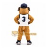 Brown Bulldog Mascot Costume for Sports Events Brown Bulldog Mascot Costume for Sports Events