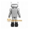 Silver Robot Mascot Costume for Events and Promotions Silver Robot Mascot Costume for Events and Promotions