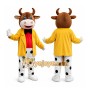 Brown Cow Mascot Costume for Events and Promotions