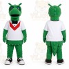 Green Dragon Mascot Costume for Corporate Events