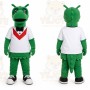 Green Dragon Mascot Costume for Corporate Events