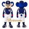 Blue Mouse Mascot Costume for Sports Events Blue Mouse Mascot Costume for Sports Events