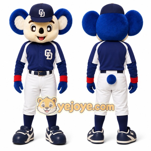 Blue Koala Mascot Costume for Events and Promotions