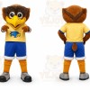 Brown Owl Mascot Costume for Sports Events