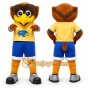 Brown Owl Mascot Costume for Sports Events