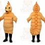 Orange Seahorse Mascot Costume for Events and Promotions