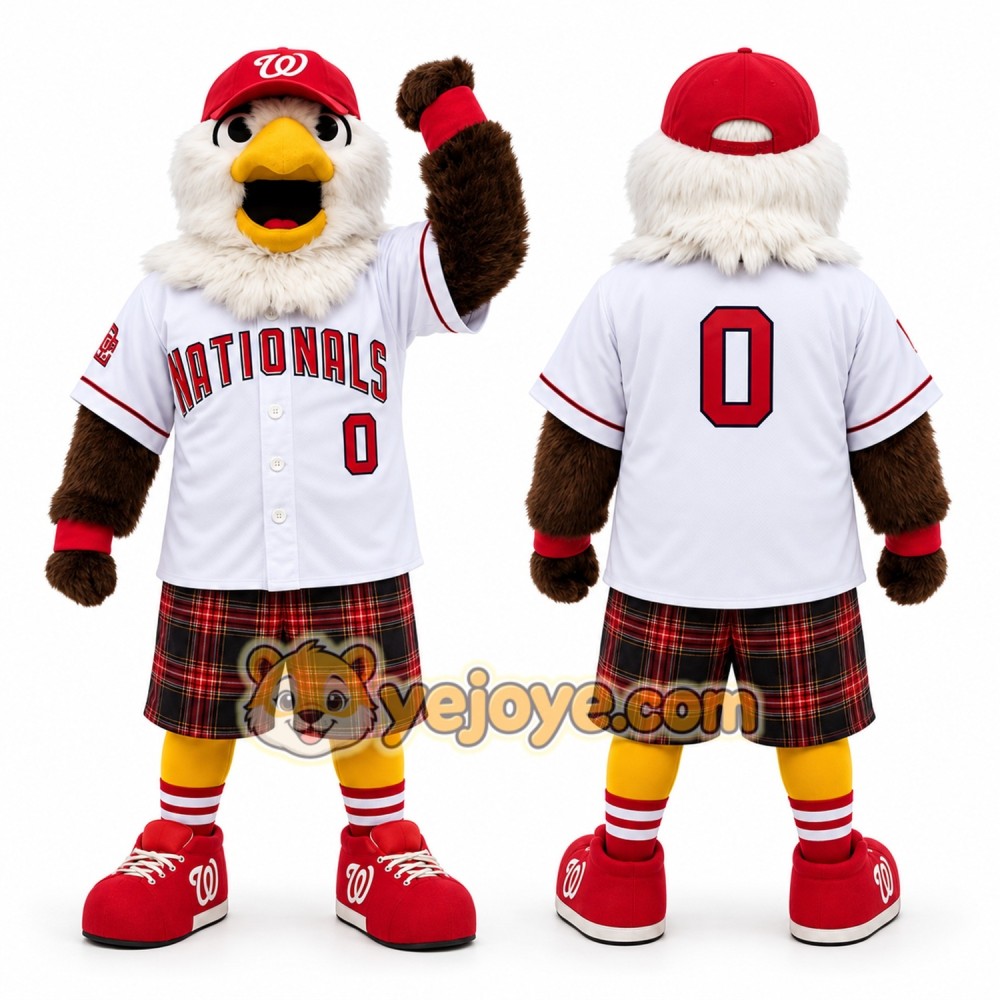 White Eagle Mascot Costume for Sports Events White Eagle Mascot Costume for Sports Events