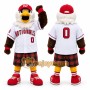 White Eagle Mascot Costume for Sports Events