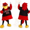 Red Rooster Mascot Costume for Sports Events