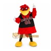 Red Rooster Mascot Costume for Sports Events Red Rooster Mascot Costume for Sports Events