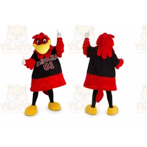 Red Rooster Mascot Costume for Sports Events