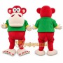 Red Monkey Mascot Costume for Children's Events