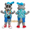 Gray Raccoon Mascot Costume for Events and Promotions Gray Raccoon Mascot Costume for Events and Promotions