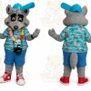 Gray Raccoon Mascot Costume for Events and Promotions