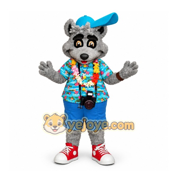 Gray Raccoon Mascot Costume for Events and Promotions Gray Raccoon Mascot Costume for Events and Promotions