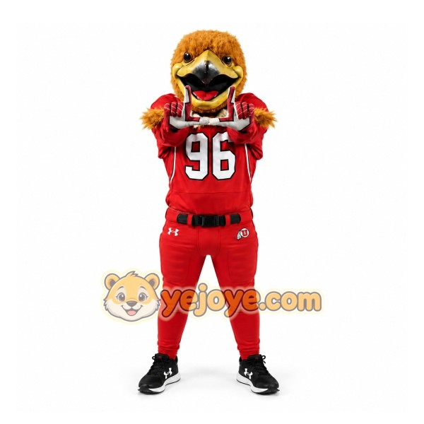 Red Bird Mascot Costume for Sports Events