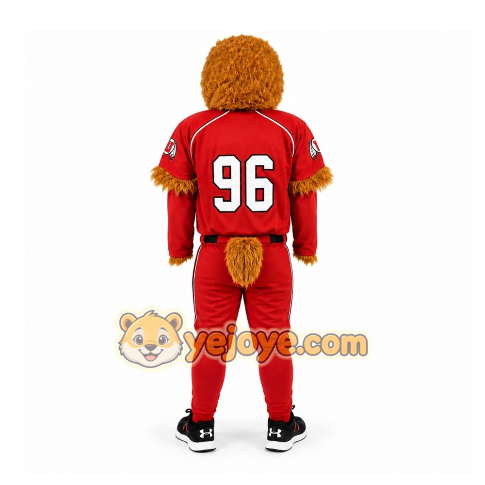 Red Bird Mascot Costume for Sports Events