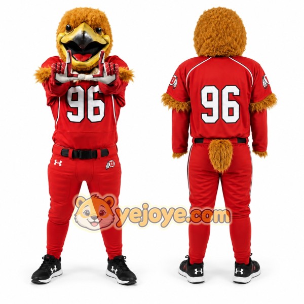 Red Bird Mascot Costume for Sports Events