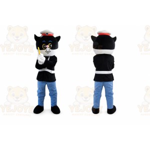Black Cat Mascot Costume for Events and Promotions
