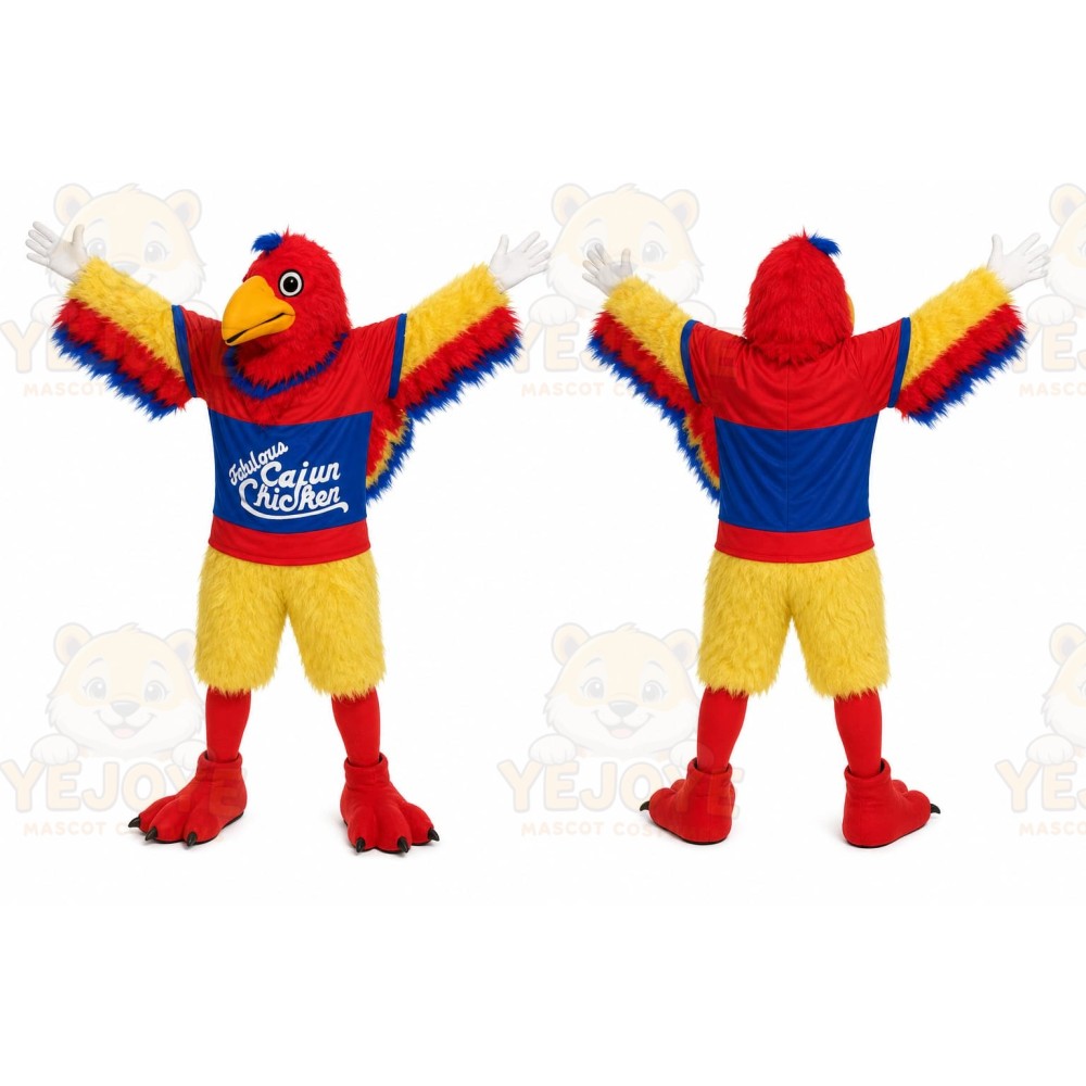 Yellow Bird Mascot Costume for Restaurant Promotions