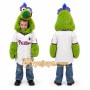 Green Dragon Mascot Costume for Sports Events