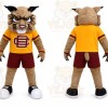 Brown Wildcat Mascot Costume for School Events