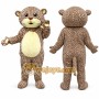 Brown Leopard Mascot Costume for Events and Promotions