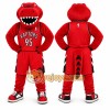 Red Dinosaur Mascot Costume for Sports Events Red Dinosaur Mascot Costume for Sports Events