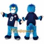 Blue Monster Mascot Costume for Sports Events