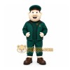 Green Man Mascot Costume for Corporate Events