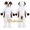 White Dog Mascot Costume for Events and Promotions White Dog Mascot Costume for Events and Promotions
