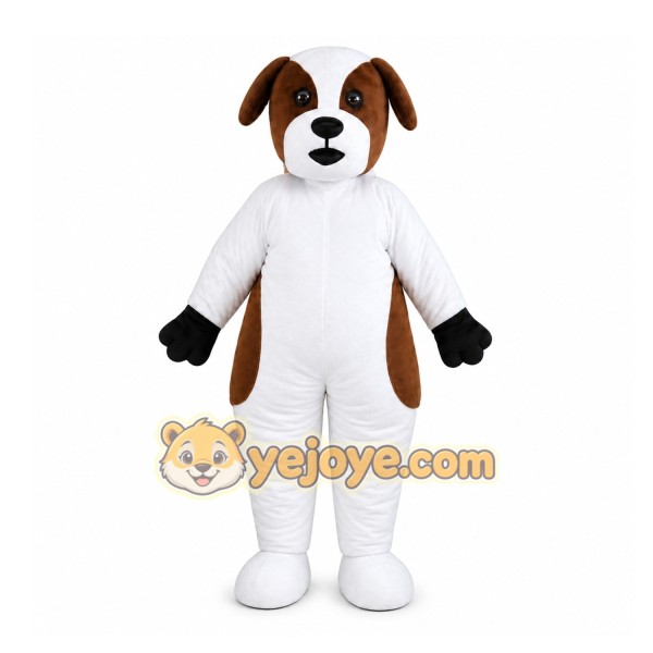 White Dog Mascot Costume for Events and Promotions White Dog Mascot Costume for Events and Promotions
