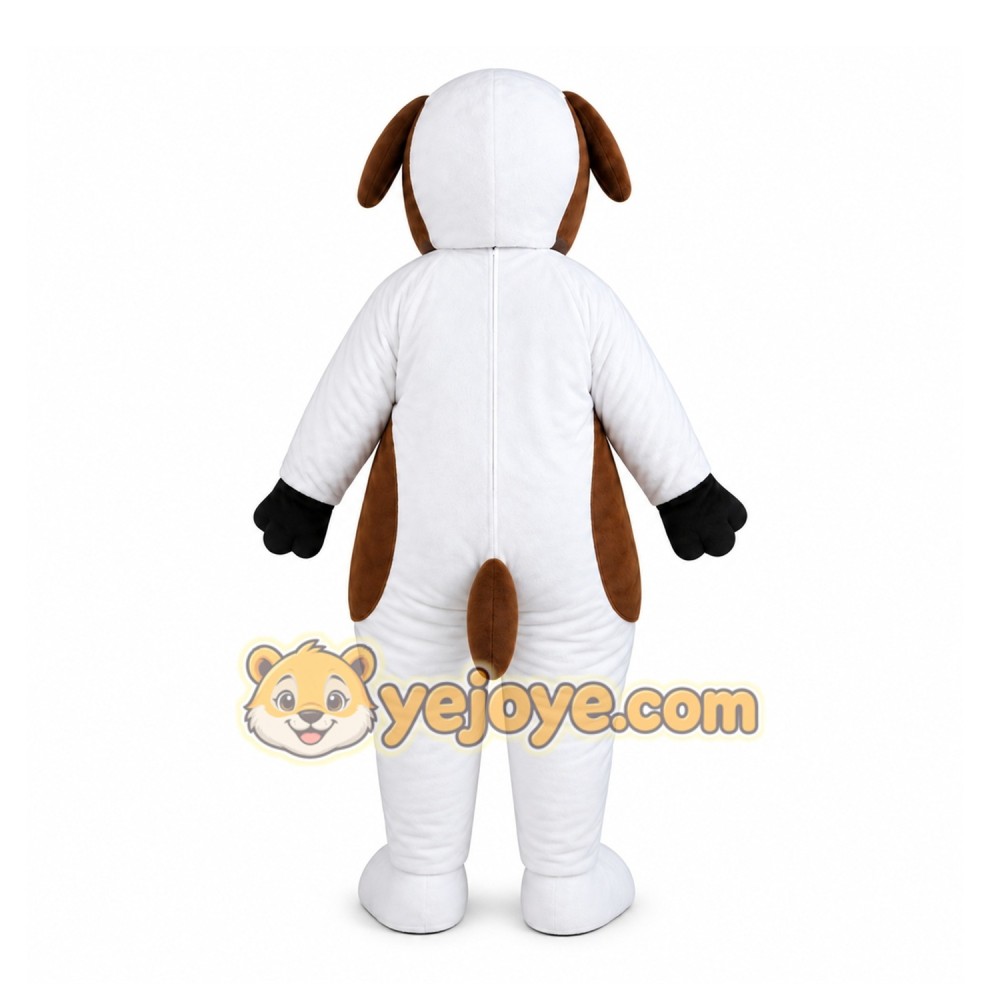 White Dog Mascot Costume for Events and Promotions White Dog Mascot Costume for Events and Promotions